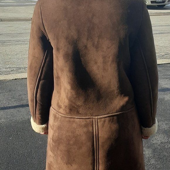 Beautiful Vintage Shearling Sheepskin- 100% Real/High Quality-Women's Size S - Picture 2 of 10